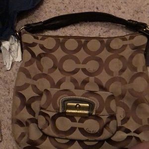 Coach Hobo and wallet set